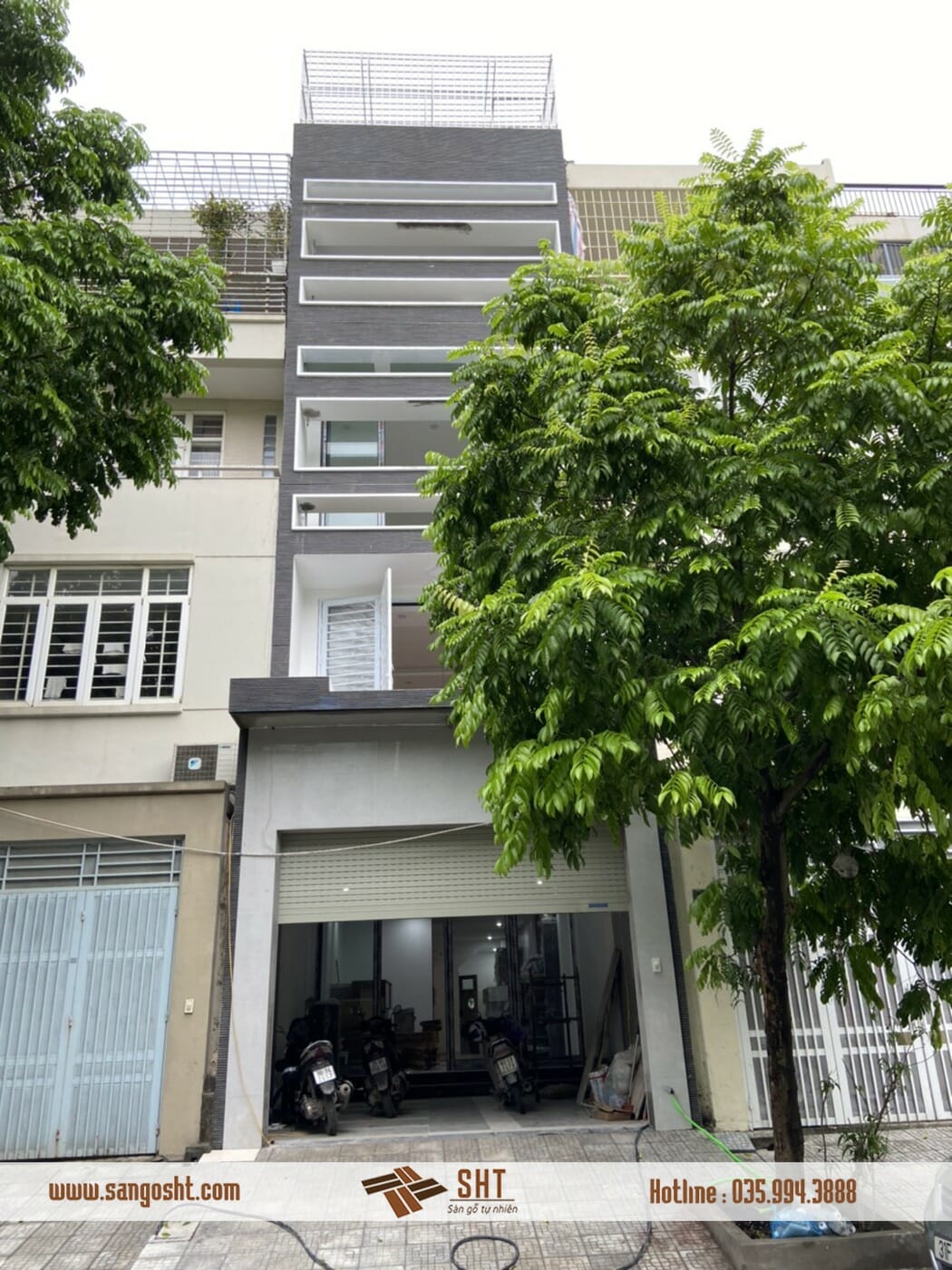 Tổng thể căn nhà tại Văn Phú Hà Đông