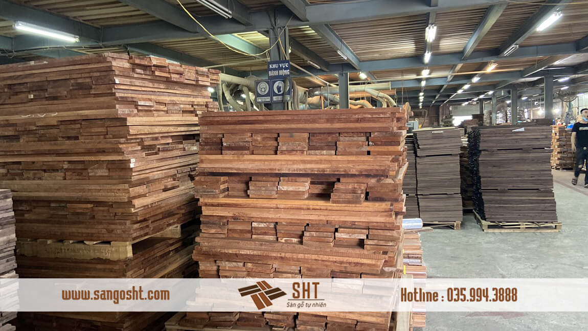 Quy trình sản xuất sàn gỗ tự nhiên